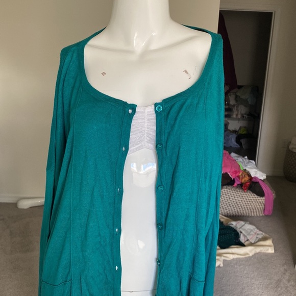 KENSIE SWEATER CARDIGAN TOP SIZE XL MSRP $69.00 NWT - Picture 3 of 8